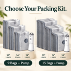PackMore Vacuum Travel Bag Kit
