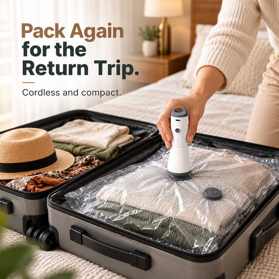 PackMore Vacuum Travel Bag Kit